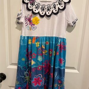 Mirabel Encanto Girls Dress- Disney Theme/Presley Couture Dress 9/10